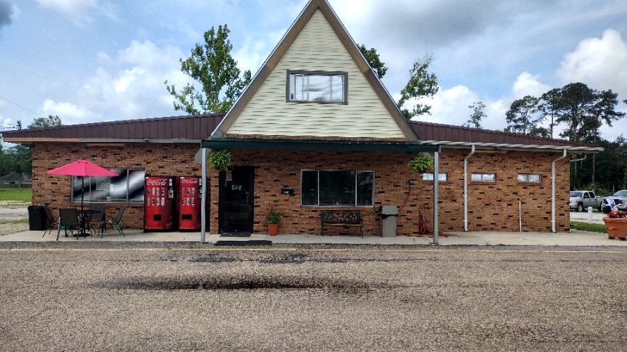 The campground office building